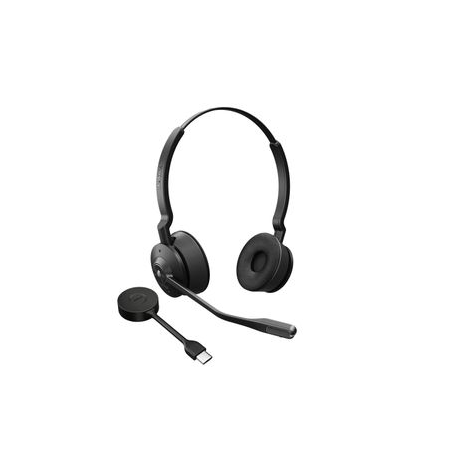 Jabra Engage 55 Stereo - Headset - on-ear - DECT - wireless - Optimised for Microsoft Teams - 0