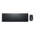 Dell Wireless Keyboard and Mouse KM3322W - Keyboard and mouse set - wireless - 2.4 GHz - QWERTY - Estonian - black