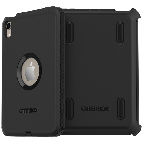 OtterBox Defender Series - Protective case for mobile phone - polycarbonate, synthetic rubber - black - for Apple iPad mini (6th generation) - 0