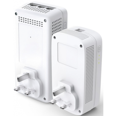 TP-Link Powerline TL-WPA8631P - Wi-Fi Kit - bridge - GigE, HomePlug AV (HPAV), HomePlug AV (HPAV) 2.0, IEEE 1901 - 802.11a / b / g / n / ac - Dual Band - wall-pluggable - 2