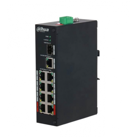 NET SWITCH 8PORT POE/PFS3110-8ET-96-V2 DAHUA - 1