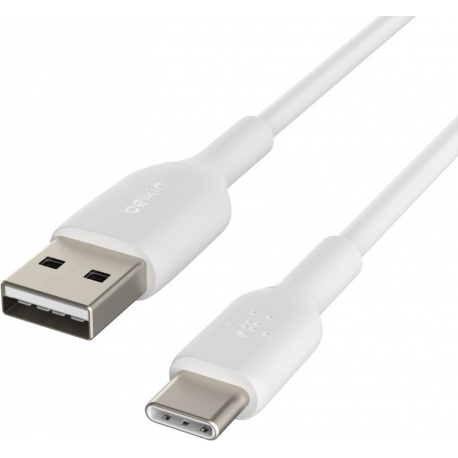 Belkin BOOST CHARGE - USB cable - USB-C (M) to USB (M) - 15 cm - white - 4