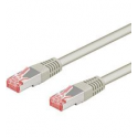 wentronic - Network cable - RJ-45 (M) to RJ-45 (M) - 3 m - screened shielded twisted pair (SSTP) - CAT 6 - grey