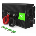 Green Cell - DC to AC power inverter - DC 24 V - 1000 Watt - output connectors: 1 - black
