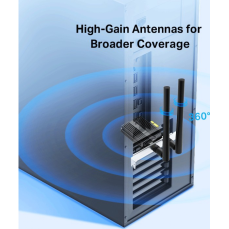TP-Link Archer TX50E - network adapter - PCIe - 2