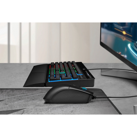 CORSAIR Gaming KATAR PRO - Mouse - optical - 6 buttons - wired - USB - black - 16