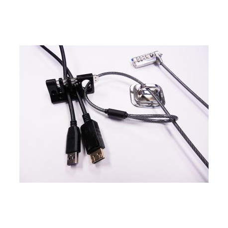 Targus Defcon - Security cable lock - black - 1