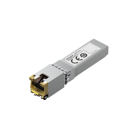 NETGEAR AXM765v2 - SFP+ transceiver module - 10 GigE - 10GBase-T - RJ-45 - up to 80 m - 0