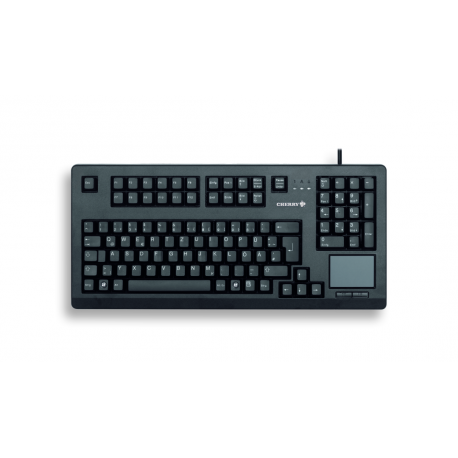 CHERRY TouchBoard G80-11900 - Keyboard - with touchpad - USB - QWERTZ - Pan Nordic - key switch: CHERRY MX Gold - black - 0