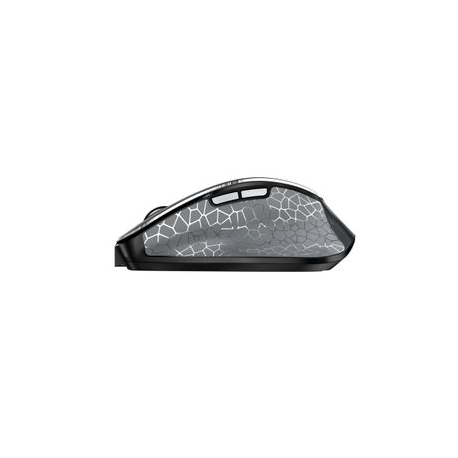 CHERRY MW 8C ERGO - Mouse - ergonomic - optical - 6 buttons - wireless - 2.4 GHz, Bluetooth 4.0 - USB wireless receiver - black - 4