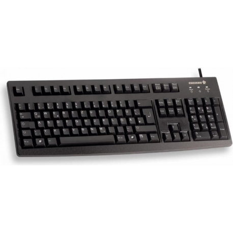 CHERRY G83-6104 - Keyboard - USB - US - black - 0