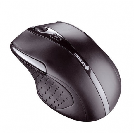 CHERRY MW 3000 - Mouse - right-handed - infrared - 5 buttons - wireless - 2.4 GHz - USB wireless receiver - black - 1