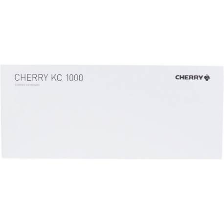 CHERRY KC 1000 - Keyboard - German - black - 1