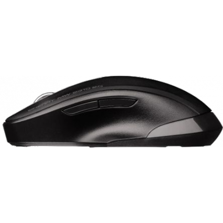 CHERRY MW 2310 2.0 - Mouse - right and left-handed - optical - 6 buttons - wireless - RF, 2.4 GHz - USB wireless receiver - black - 2