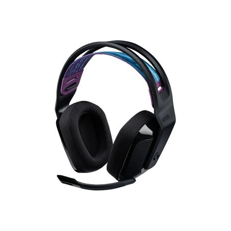 Logitech G G535 LIGHTSPEED Wireless Gaming Headset - Headset - full size - LIGHTSPEED - wireless - black - Discord Certified - 0