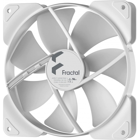 Fractal Design Aspect 14 RGB PWM - Case fan - 140 mm - white - 3