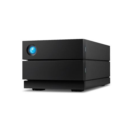 LaCie 2big RAID STHJ40000800 - Hard drive array - 40 TB - 2 bays (SATA-600) - HDD 20 TB x 2 - USB 3.2 Gen 2 (external) - with 5 years Rescue Data Recovery Service Plan - 0