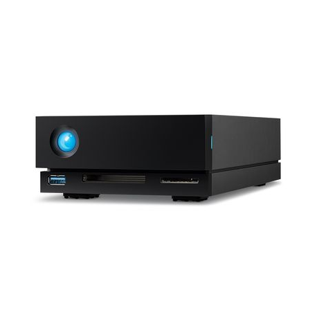 LaCie 1big Dock STHS20000800 - Hard drive array - 20 TB - 1 bays (SATA-600) - HDD 20 TB x 1 - USB 3.0, Thunderbolt 3 (external) - with 5 years Rescue Data Recovery Service Plan - 0