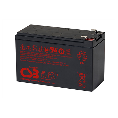 CSB GP1272 - UPS battery - 1 x battery - Lead Acid - 7.2 Ah - 5