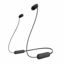 Sony WI-C100 - Earphones with mic - in-ear - neckband - Bluetooth - wireless - black
