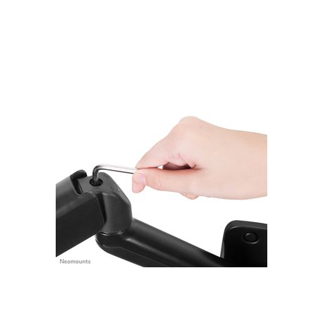 Neomounts by Newstar WL70-450BL11 - Mounting kit - full-motion - for TV - black - screen size: 17"-32" - wall-mountable - 12