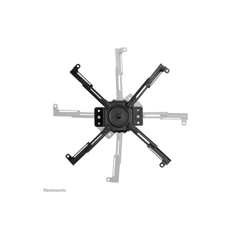 Neomounts by Newstar CL25-530BL1 - Mounting kit (ceiling mount) - for projector - black - 10