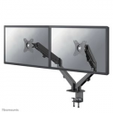Neomounts by Newstar DS70-700BL2 - Mounting kit (desk mount) - for 2 LCD displays (full-motion adjustable dual arm) - black - screen size: 17"-27" - clamp mountable