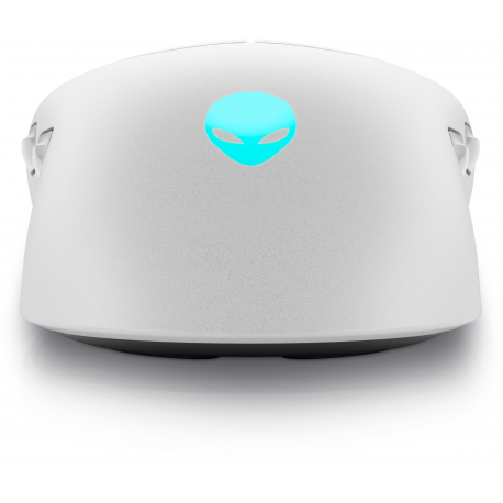Alienware Tri-Mode Gaming Mouse AW720M - Mouse - right and left-handed - optical - 8 buttons - wireless, wired - 2.4 GHz, USB-C, Bluetooth 5.1 - lunar light - 5