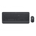 Logitech Signature MK650 Combo for Business - Keyboard and mouse set - wireless - 2.4 GHz, Bluetooth LE - QWERTY - Nordic (Danish/Finnish/Norwegian/Swedish) - graphite