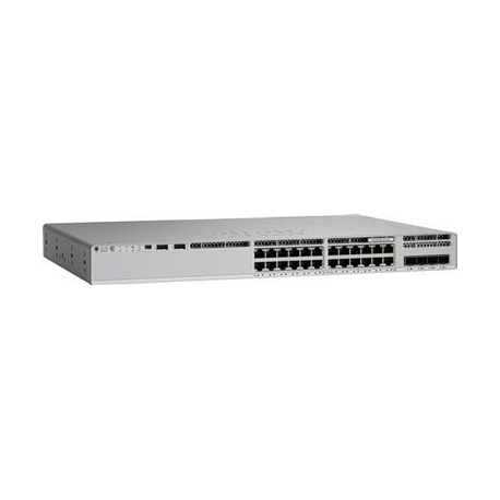 Cisco Catalyst 9200 - Essential Edition - switch - smart - 48 x 10 / 100 / 1000 (PoE+) - rack-mountable - PoE+ (740 W) - 0