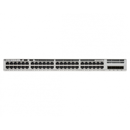 Cisco Catalyst 9200 - Essential Edition - switch - smart - 48 x 10 / 100 / 1000 (PoE+) - rack-mountable - PoE+ (740 W) - 3