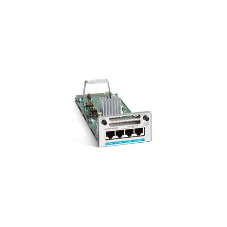Cisco Catalyst 9300 Series Network Module - Expansion module - Gigabit SFP x 4 - for Catalyst 9300 - 0