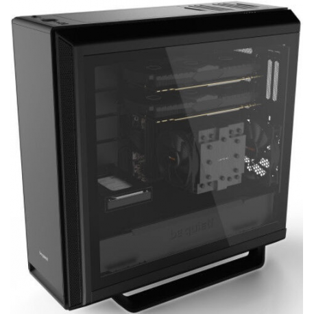 be quiet! Silent Base 802 Window - Tower - extended ATX - windowed side panel (tempered glass) - no power supply (ATX / PS/2) - black - USB/Audio - 3