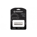Kingston IronKey Locker+ 50 - USB flash drive - encrypted - 128 GB - USB 3.2 Gen 1