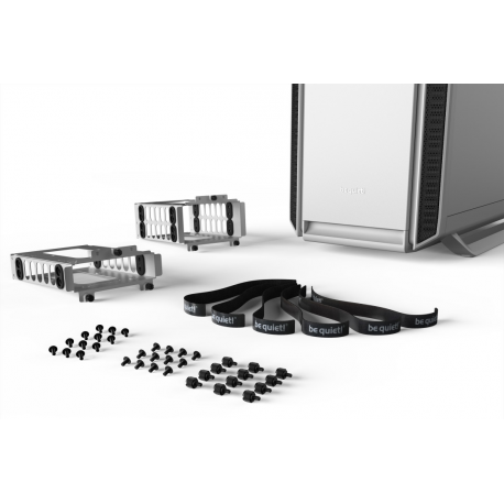 be quiet! Silent Base 802 - Tower - extended ATX - no power supply (ATX / PS/2) - white - USB/Audio - 10