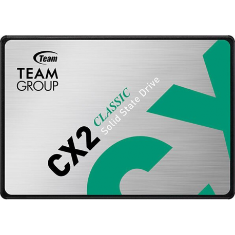 Team Group CX2 CLASSIC - SSD - 512 GB - internal - 2.5" - SATA 6Gb/s - green - 0