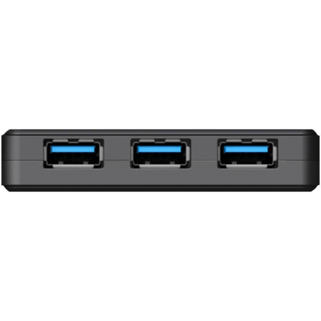 Transcend HUB3 - Hub - 4 x SuperSpeed USB 3.0 - desktop - 2