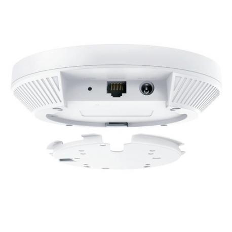 TP-Link Omada EAP650 V1 - Radio access point - Wi-Fi 6 - 2.4 GHz, 5 GHz - DC power - cloud-managed - wall / ceiling mountable - 9