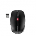 CHERRY MW 8C ADVANCED - Mouse - ergonomic - optical - 6 buttons - wireless - 2.4 GHz, Bluetooth 4.0 - USB wireless receiver - black