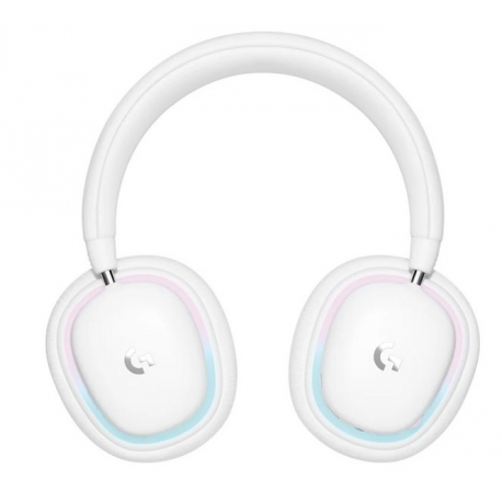 Logitech G G735 - Headset - full size - Bluetooth  /  LIGHTSPEED - wireless - 3.5 mm jack - white mist - 2