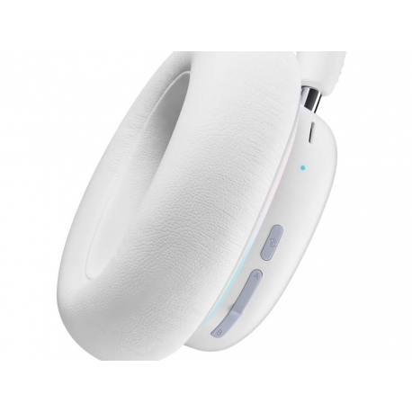 Logitech G G735 - Headset - full size - Bluetooth  /  LIGHTSPEED - wireless - 3.5 mm jack - white mist - 3