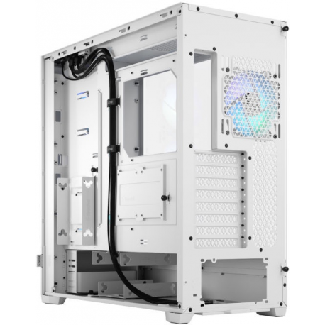 Fractal Design Pop XL Air RGB - Tower - extended ATX - no power supply (ATX) - white TG clear tint - USB / Audio - 2
