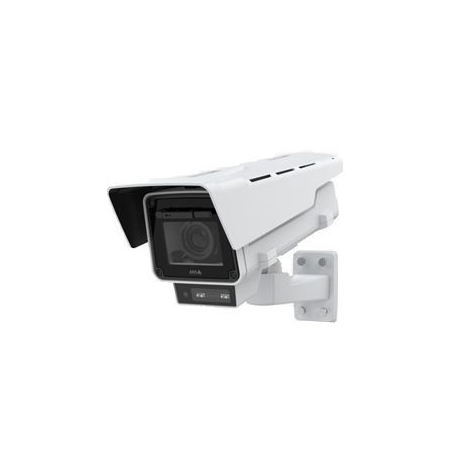 AXIS Q1656-LE - Network surveillance camera - box - outdoor - weatherproof - colour (Day&Night) - 4 MP - 2688 x 1512 - CS-mount - motorized - audio - GbE - MJPEG, HEVC, H.265, MPEG-4 AVC, H.264B, H.264H, H.264M, MPEG-4 Part 10, MPEG-H Part 2 - DC 10 - 28 V / PoE Plus Class 4 - 0