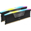 CORSAIR Vengeance RGB - DDR5 - kit - 32 GB: 2 x 16 GB - DIMM 288-pin - 6200 MHz  /  PC5-49600 - CL36 - 1.3 V - unbuffered - non-ECC - black