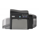 Fargo DTC 4250e - Plastic card printer - colour - dye sublimation / thermal resin - CR-80 Card (85.6 x 54 mm), CR-79 Card (83.9 mm x 52.1 mm) - 300 dpi - up to 600 cards / hour (mono)  /  up to 225 cards / hour (colour) - capacity: 100 cards - USB 2.0, LAN