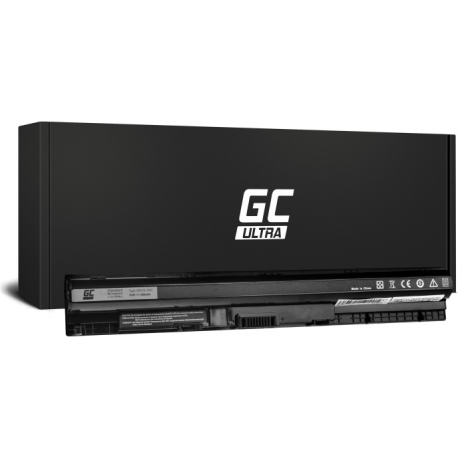 Green Cell ULTRA - Laptop battery (equivalent to: Dell M5Y1K) - Lithium Ion - 4-cell - 3400 mAh - black - for Dell Inspiron 15 5551, 5552, 5558, 5559, 5755 - 0