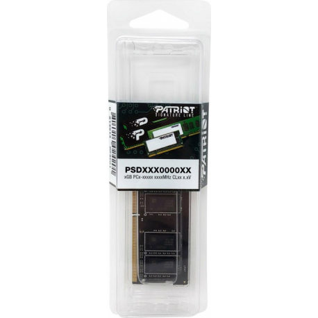 Patriot Signature Line - DDR4 - module - 16 GB - SO-DIMM 260-pin - 3200 MHz / PC4-25600 - CL22 - 1.2 V - unbuffered - non-ECC - 3