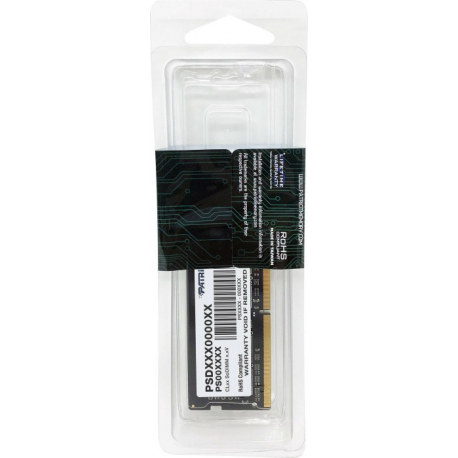 Patriot Signature Line - DDR4 - module - 32 GB - SO-DIMM 260-pin - 3200 MHz  /  PC4-25600 - CL22 - 1.2 V - unbuffered - non-ECC - 4