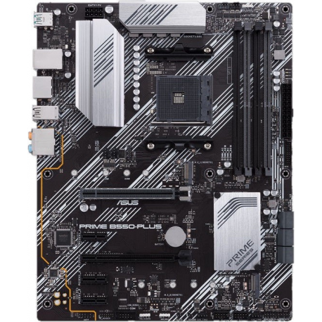 ASUS PRIME B550-PLUS - Motherboard - ATX - Socket AM4 - AMD B550 Chipset - USB-C Gen2, USB 3.2 Gen 1, USB 3.2 Gen 2 - Gigabit LAN - onboard graphics (CPU required) - HD Audio (8-channel) - 0