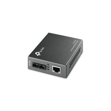 TP-LINK MC100CM - Fibre media converter - 100Mb LAN - 10Base-T, 100Base-FX, 100Base-TX - RJ-45 / SC multi-mode - up to 2 km - 1310 nm - 0